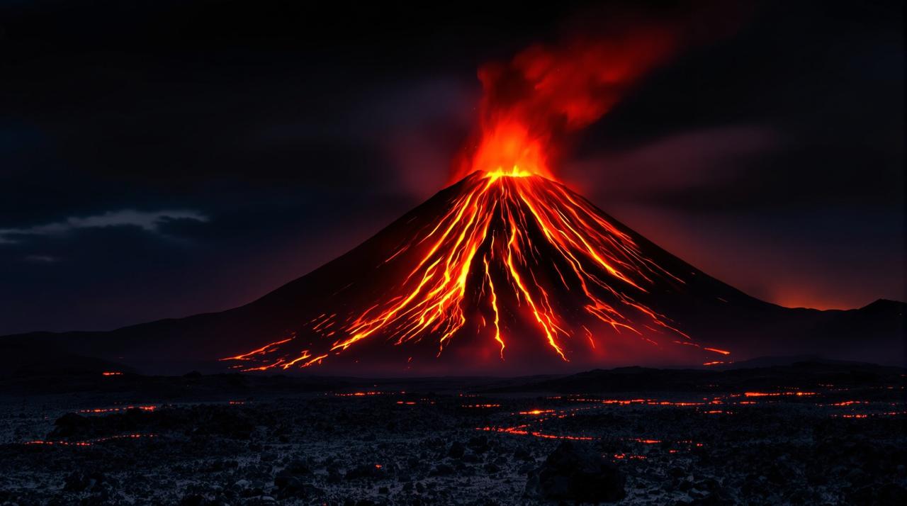 果冻视频4K：火山喷发纪实